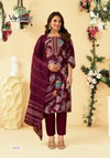 Falak Vol 1 By Vaniska Barlin Silk Kurti With Bottom Dupatta Exporters In India